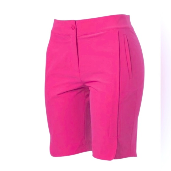 EP Pro Bellini Golf Shorts Womens size 8 Cosmo Pink Active Athletic Country club - Picture 1 of 11